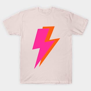 Pink and Orange Lightning T-Shirt